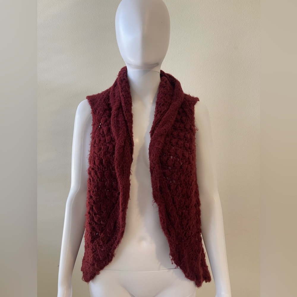 Red Woven Vest